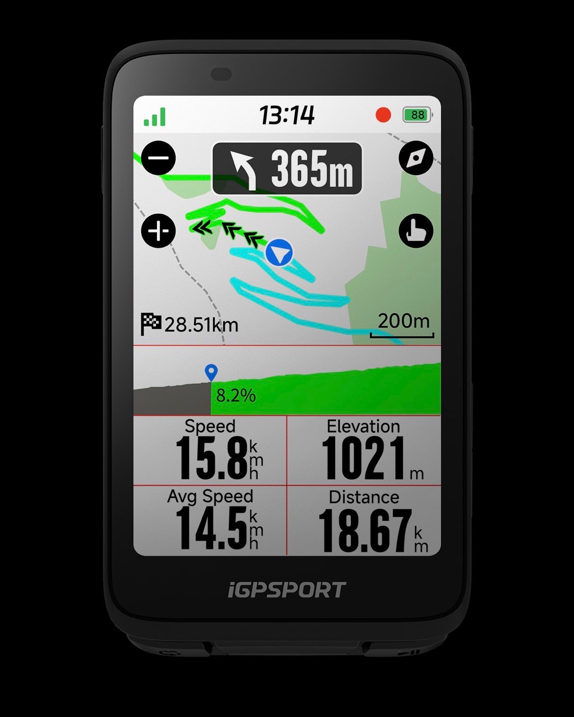 ciclocomputer igpsport Binavi